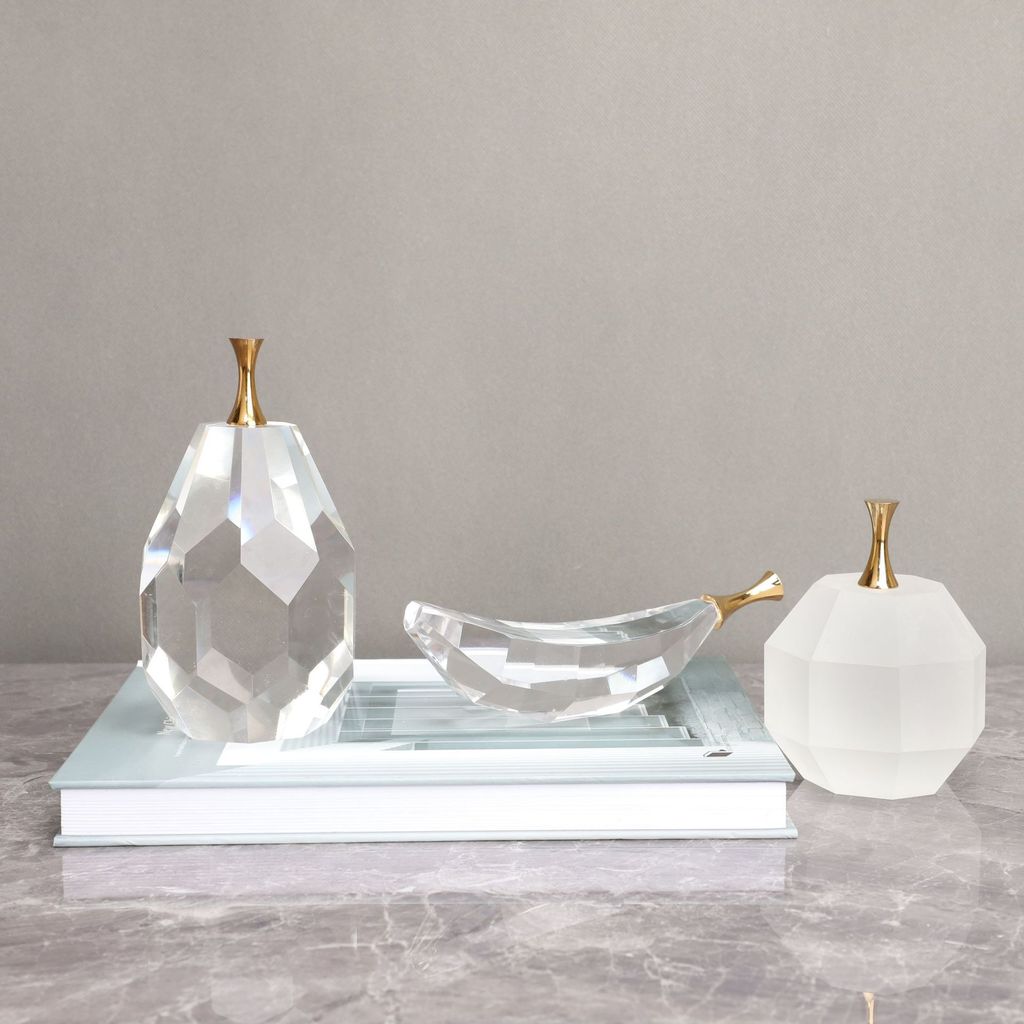 UBCR Nordic crystal fruit decorations for model homes, sales offices, bedrooms, study rooms, dining living rooms,