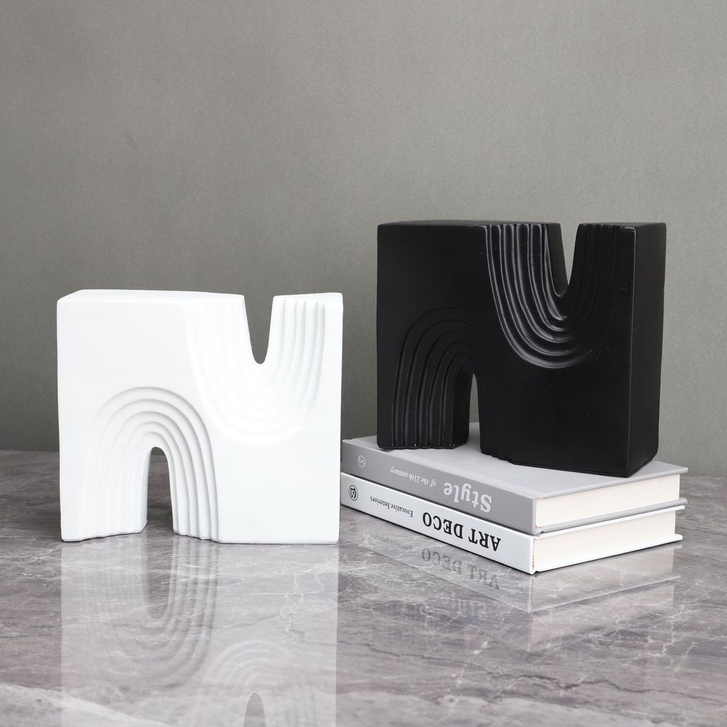 AZS3 Modern minimalist resin geometric model home sales office bedroom study living room dining room tabletop entrance h