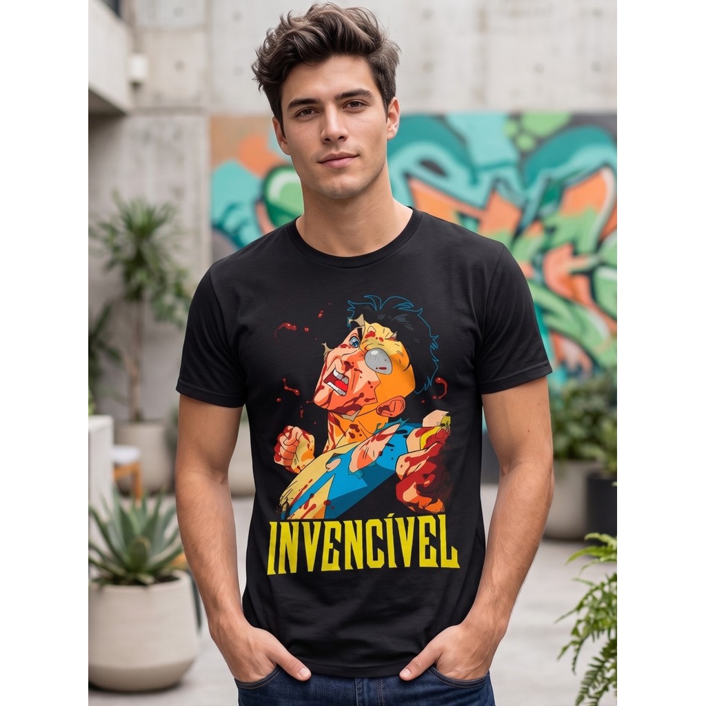 Camiseta Unissex - Invencível Mark Grayson - Premium