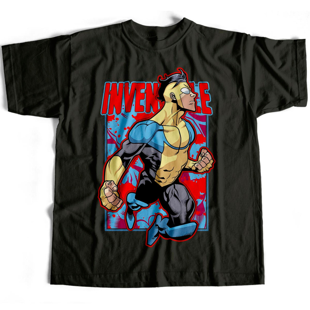 Camiseta Básica Mark Grayson Invencível Estampada 100% Algodão Slim Várias Cores