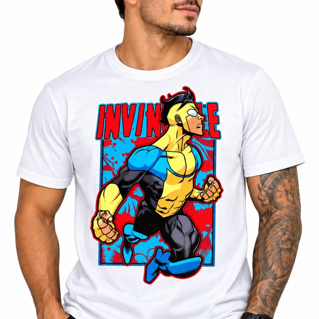 Camiseta Básica Mark Grayson Invencível