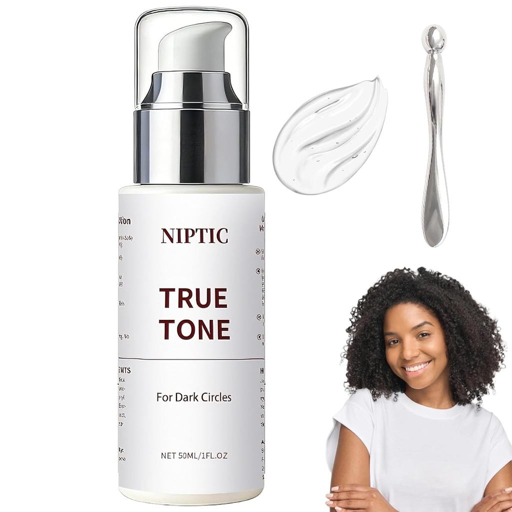 Dark Circle, Niptic True Tone Eye Cream, Sérum para Olheiras, Creme Reparador para os Olhos, Reduz Olheiras e Inchaço, R