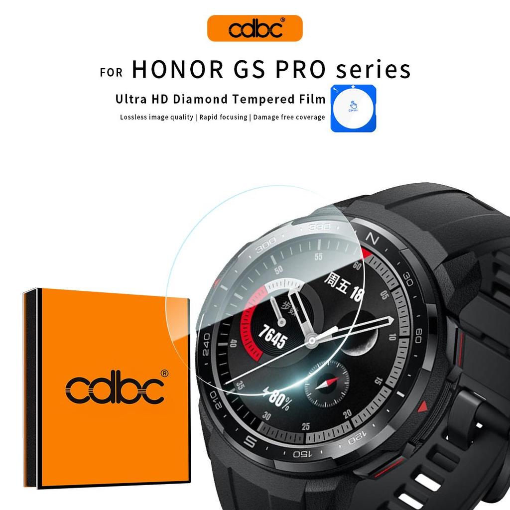 Filme De Tela De Relógio De Alinhamento De Uma Pressão CDBC Para Honor Watch 5 Ultra/5Pro/GS Pro/SAGA 2/Kids 3 | Toque S