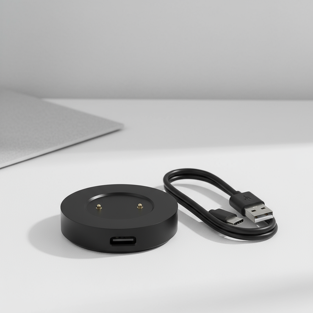 Carregador Magnético Sem Fio para Huawei Watch GT/GT2 e Honor Magic 2 Base de Carregamento Rápido USB