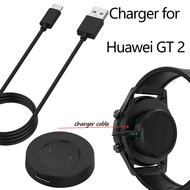 Carregador Compatível Com Huawei Watch Gt/gt2/gt 2e E Honor Watch Magic, Acessórios Para Honor Watch Gs Pro