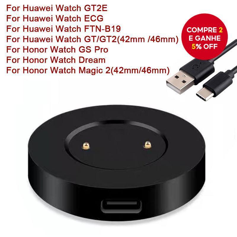 Para Huawei Watch GT GT2 Honor Magic 2 Cabo De Carregamento Rápido Usb Magnético Sem Fio