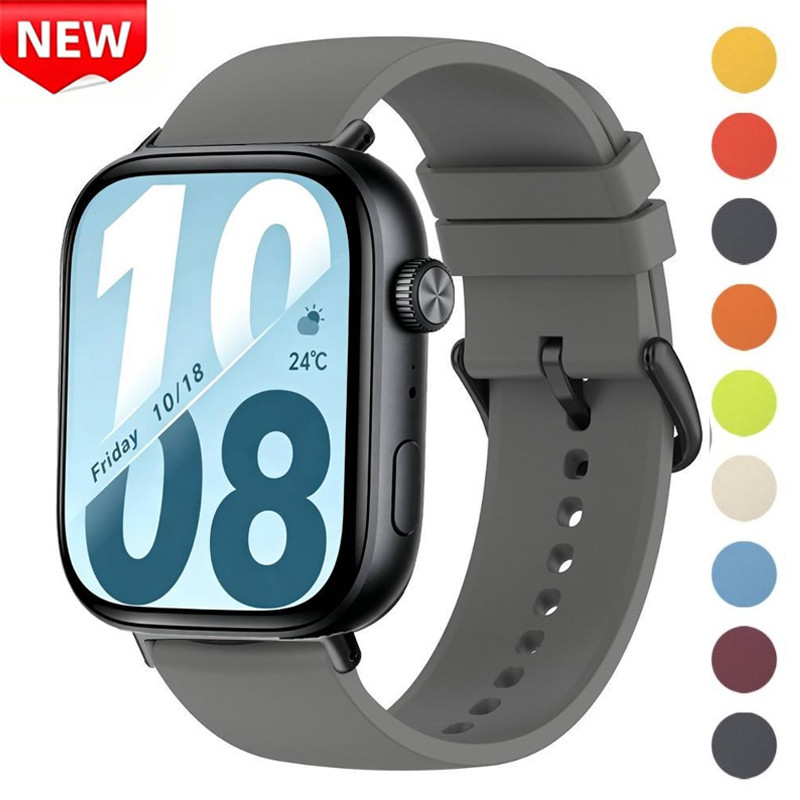 Pulseira De Silicone Macio Para Honor X5i Sports Substituição Respirável Watch X5i