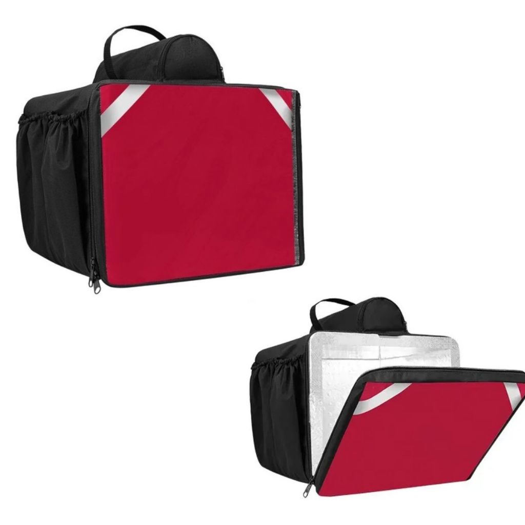 Bolsa Bag Bolsa Delivery Mochila Pizza Lanche Marmitex  Bolos Universal 45Litros Dkampys