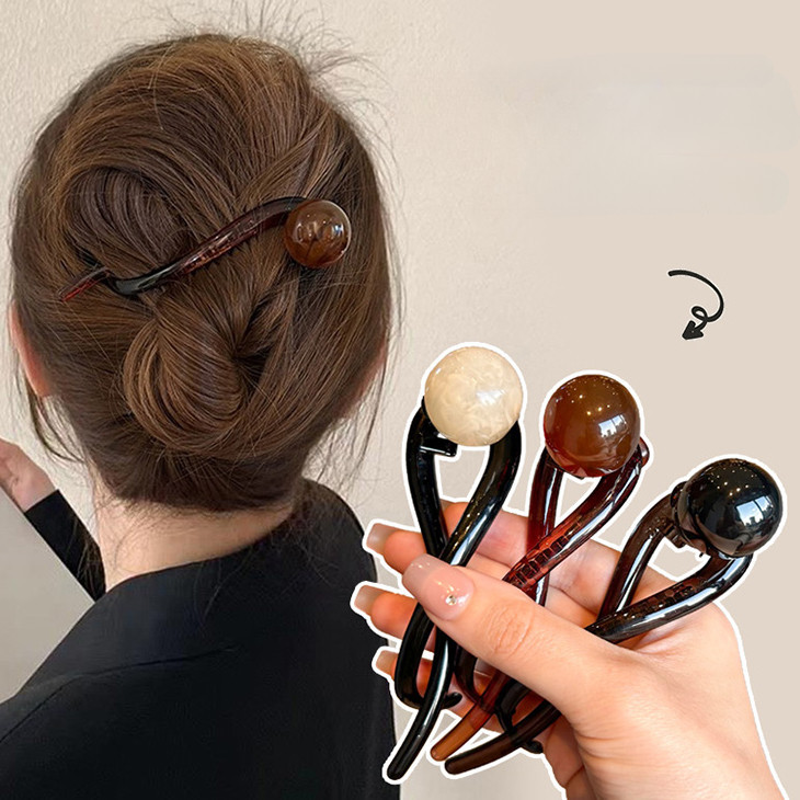 1Pcs Korea Elegant Lady Girls Twist Grips Grampos De Cabelo Acessório
