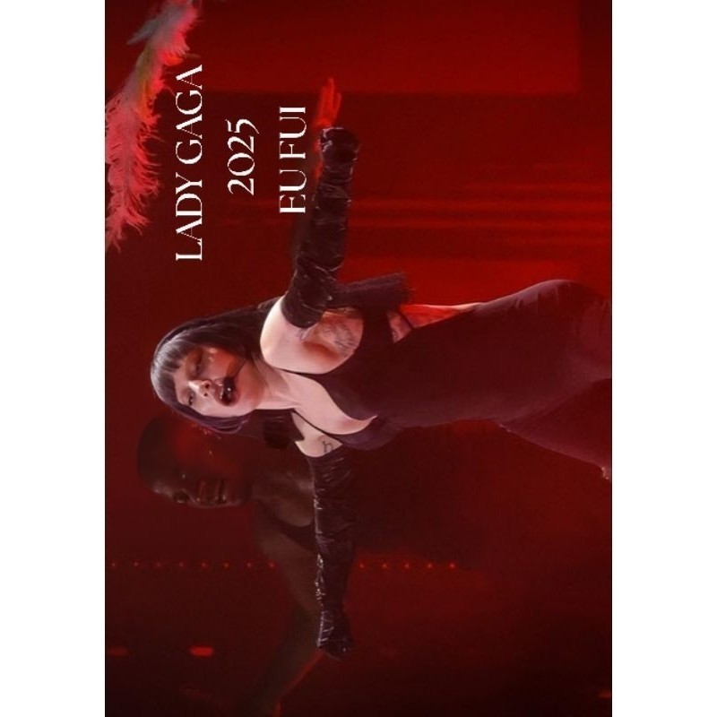 Quadro Show da LAdy Gaga 2025 Rio de Janeiro eu Fui