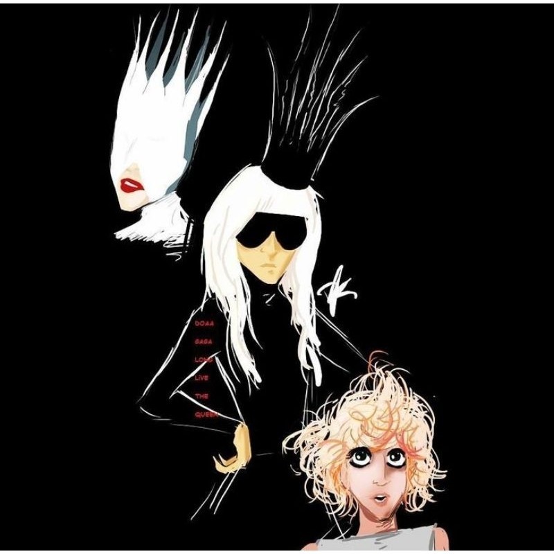 Quadro Decorativo LAdy Gaga