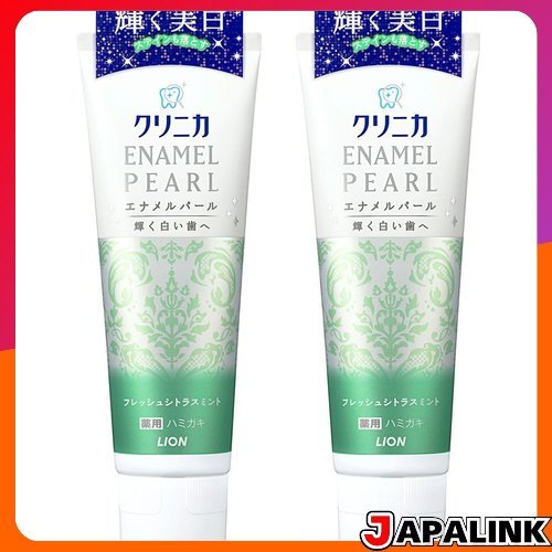 Clinica [Quase-medicamento] Pasta de dentes Enamel Pearl, sabor menta cítrica fresca