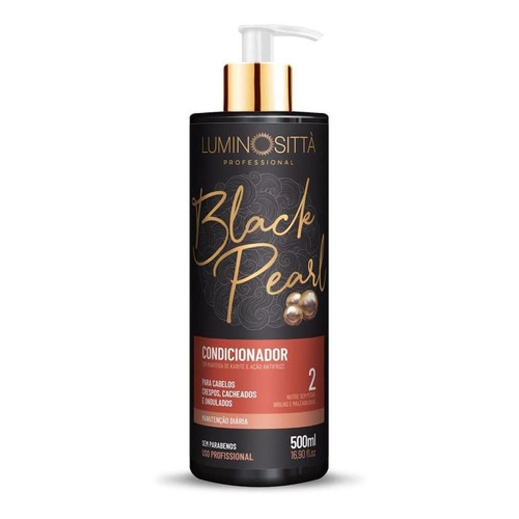 Condicionador Black Pearl 500 Ml - Luminosittà
