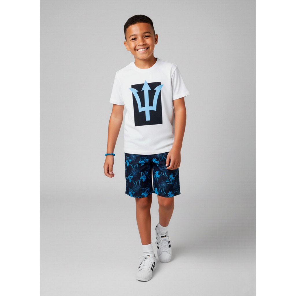 Conjunto Infantil Masculino Square Branco 0506 - Torrox