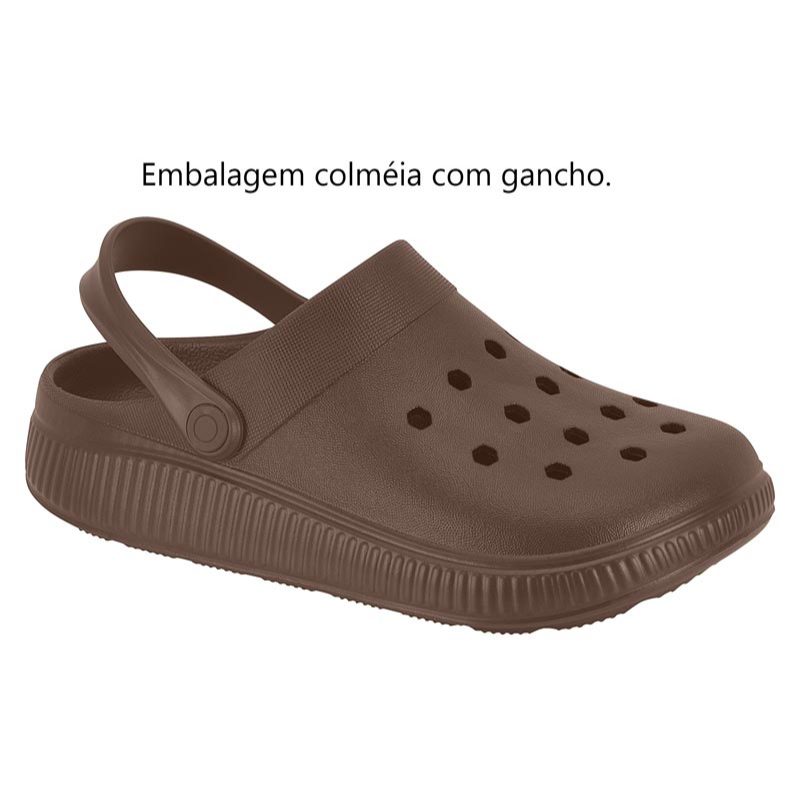 Sandália Moleca Clock Feminino Eva 5832.100 Marrom