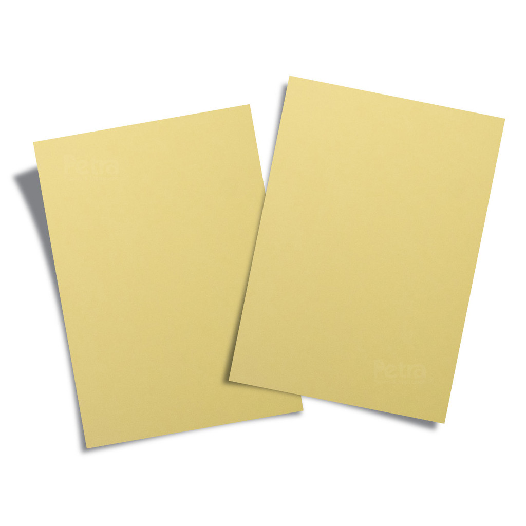 Papel Color Plus Macedônia - Amarelo Abacaxi - A4 - 180g/m² - 25 folhas