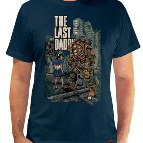 Camiseta The Last Daddy Last Of Us High Quality Série Games Jogos Blusa