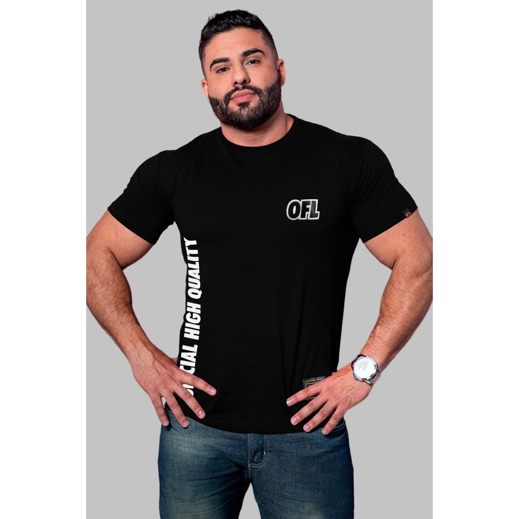 Camiseta OFL High Quality Silk Screen alta definição