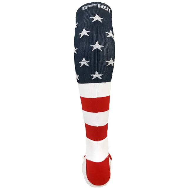 Meião Cano Longo de Compressão American Flag