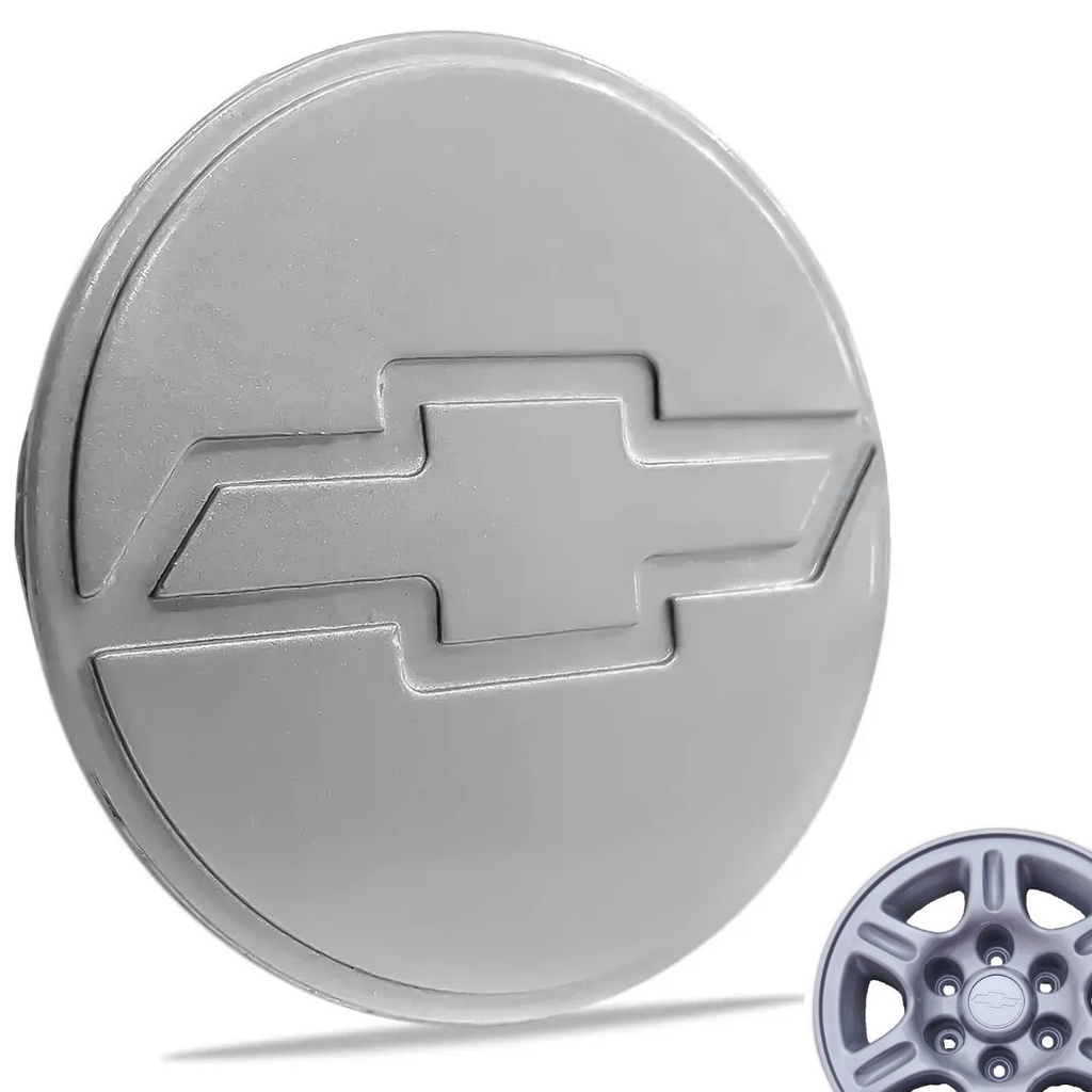 Calota Calotinha Centro Miolo Tampa Roda Silverado 62mm