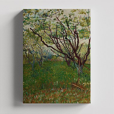 Quadro Canvas The Flowering Orchard Borda Infinita 60x90cm