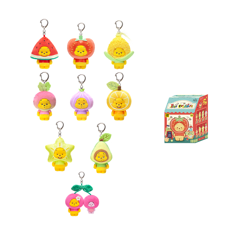 TOP TOY Winnie The Pooh Orchard Figura Caixa Misteriosa Oficial Licenciada Colecionável Presente para Fãs da Presente de