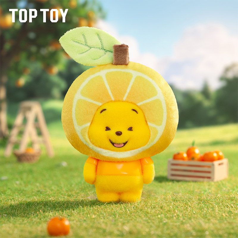 TOP TOY Winnie The Pooh Little Orchard Série Figura Caixa Cega 8x7x11,5cm Produto Licenciado Oficialmente Presente