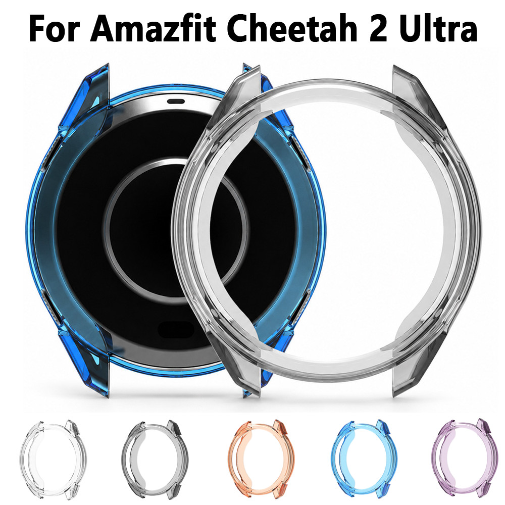 Capa TPU Compatível Com Huami Amazfit Cheetah 2 Ultra Hollow Out Acessórios De Proteção