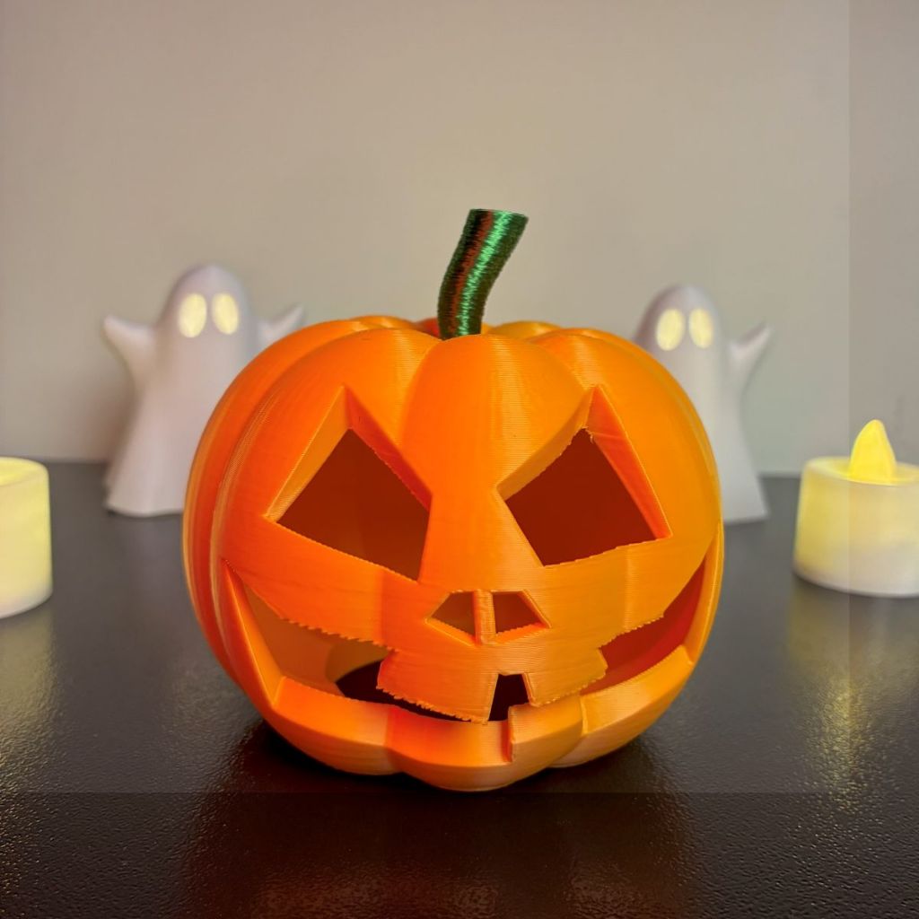 Abóbora Decorativa Halloween - Modelo Jack O’Lantern