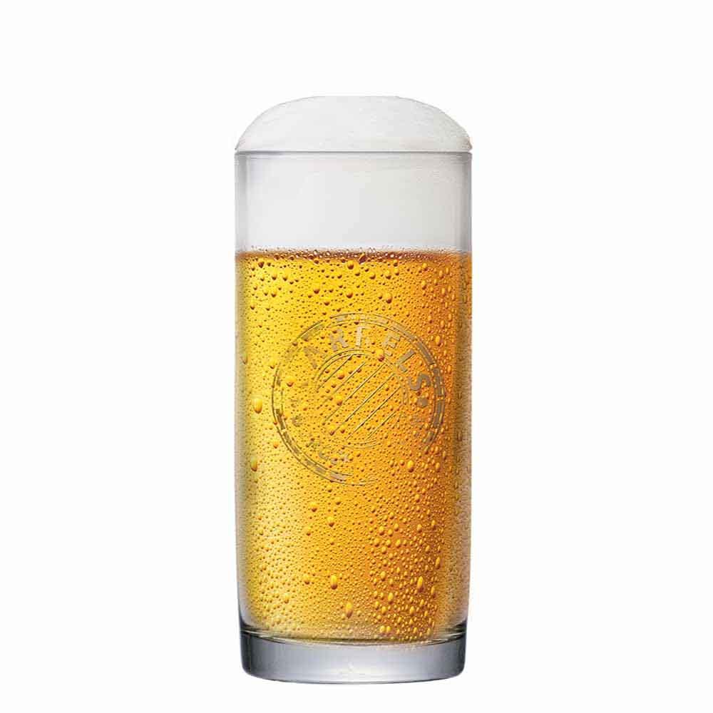 Caneca de Chopp Barrels, Caneca de Vidro com Frases 300ml - Ruvolo