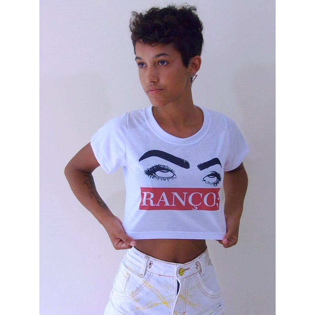 Camiseta Cropped Ranço Crop Top Blusinha Tank Soltinha - No Sense