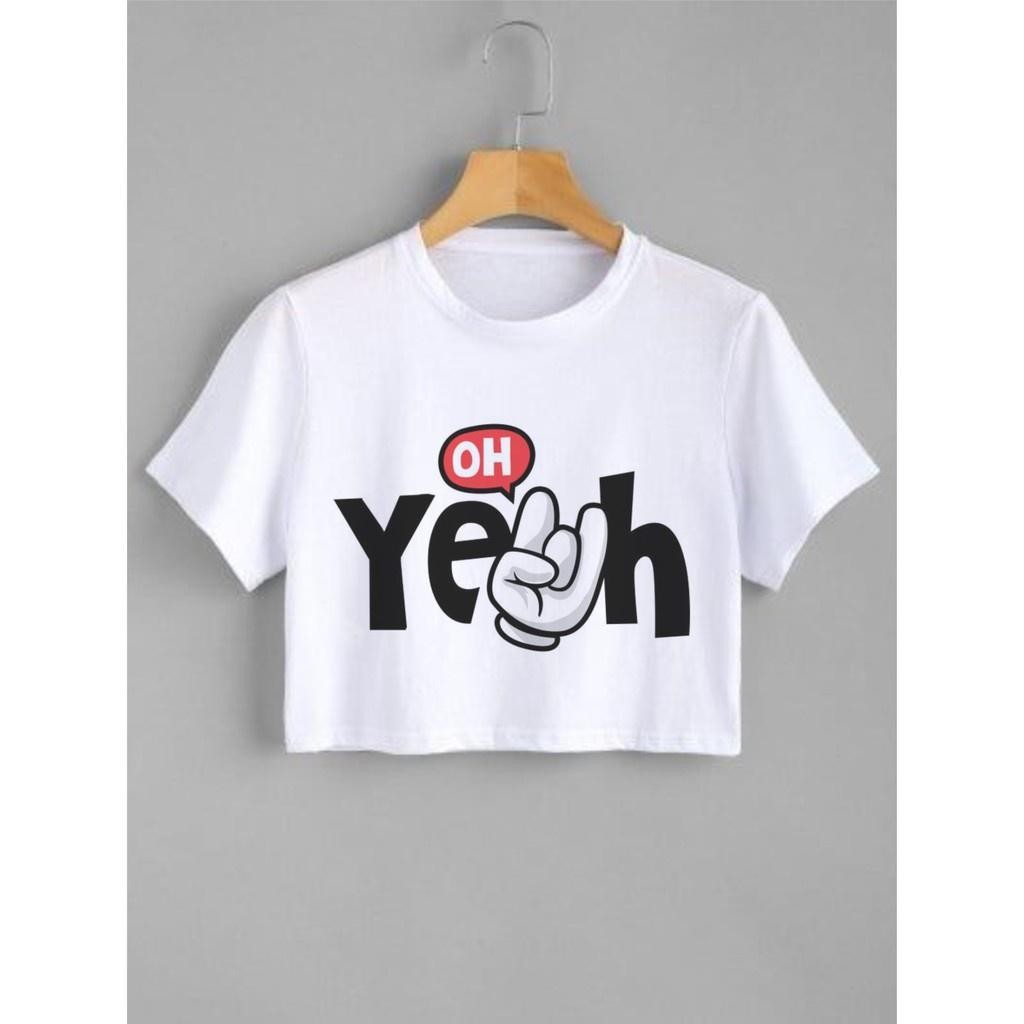 Cropped Oh Yeah Soltinho Crop Top Tank - No Sense
