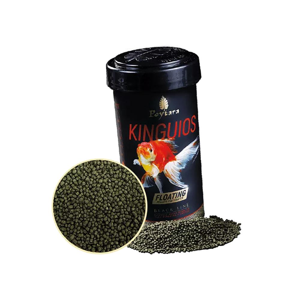 Ração Poytara Kinguio Floating 95g Black Line