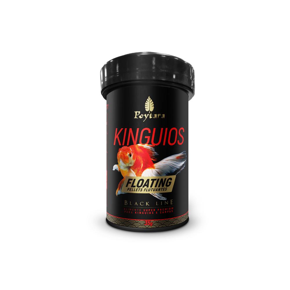 Ração Black Line Kinguio Floating 35g Poytara