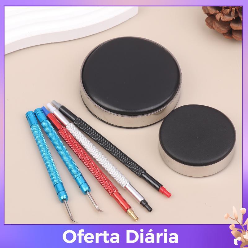Esteque no Relógio Ferramentas De Aço Dial Ponteiro Removedor Agulhas Cais Conjunto Para Montagem E Remoção Mão