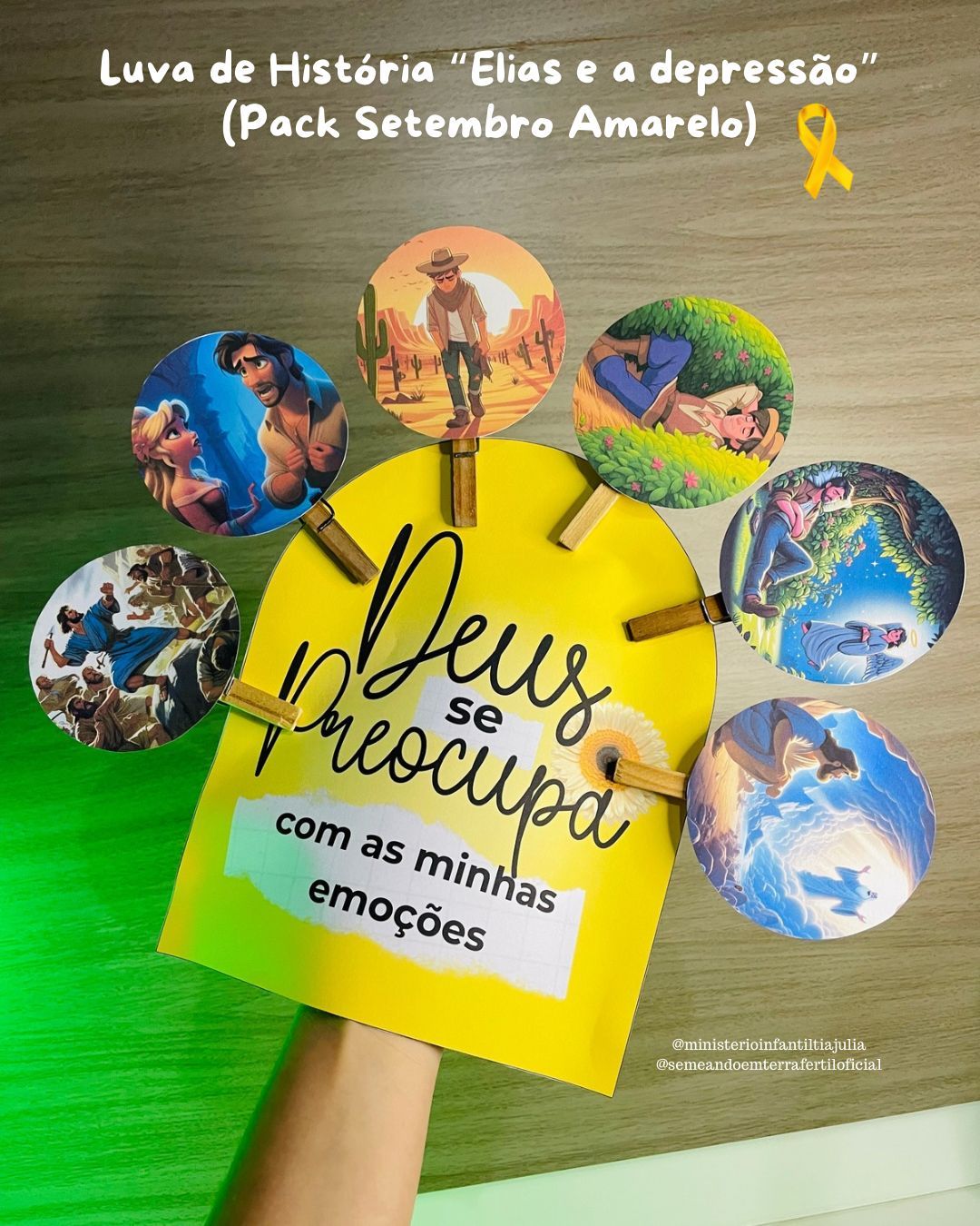 PACK EMOÇÕES ???? SETEMBRO AMARELO ????️ Deus se preocupa com as minhas emoções ❤️‍???? SETEMBRO AMARELO