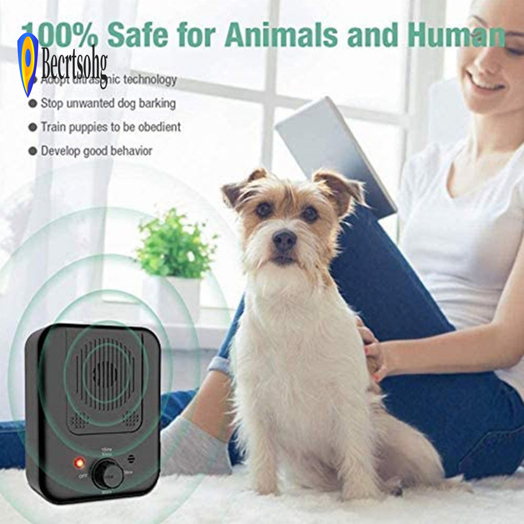 Ip45 Waterproof Rating Durable Dog Barking Silencer Ultrasonic Anti Device for Dogs Rechargeable Bark Controller with 3