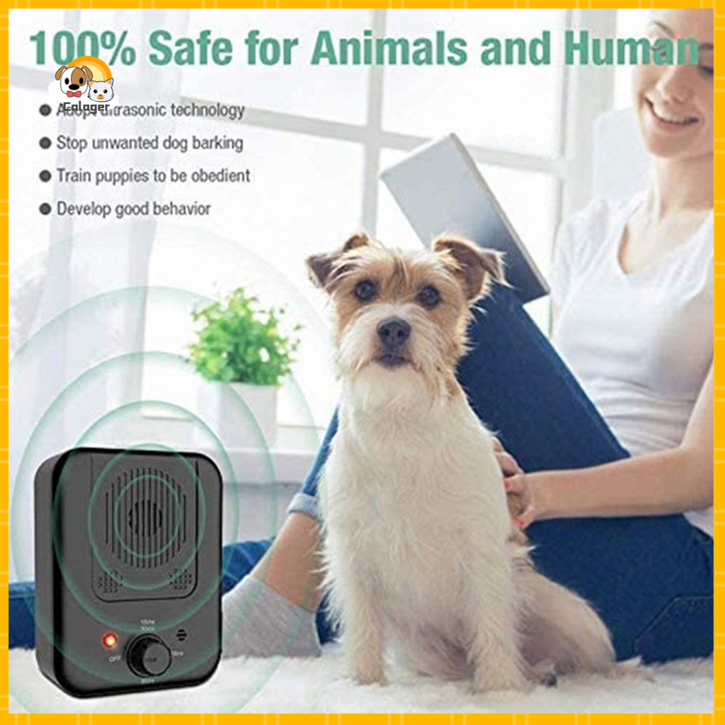 Durable Dog Barking Silencer Ip45 Waterproof Rating Ultrasonic Anti Device for Dogs Rechargeable Bark Controller with 3