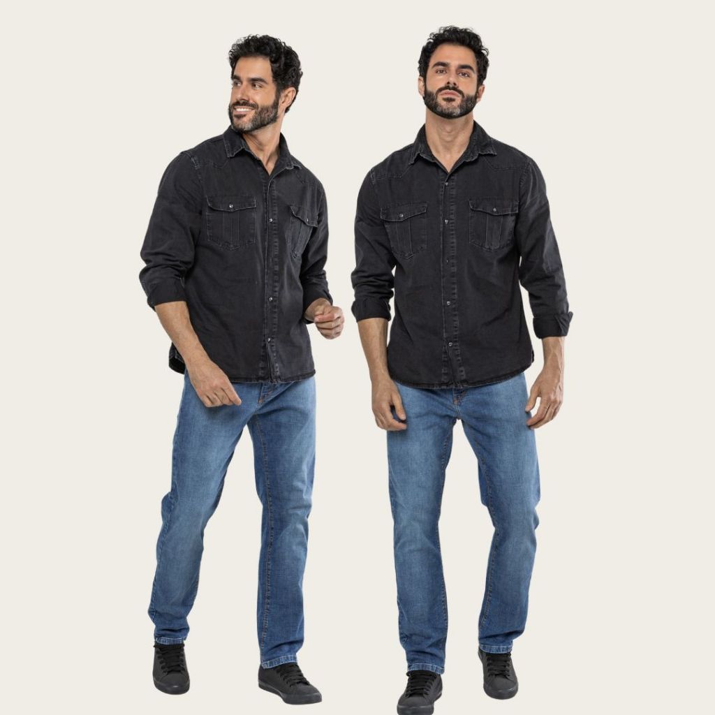 CALÇA JEAN SLIM FIT MASCULINA 24670