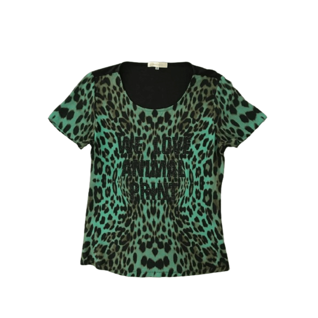 Blusa Feminina Animal Print Jean Darrot