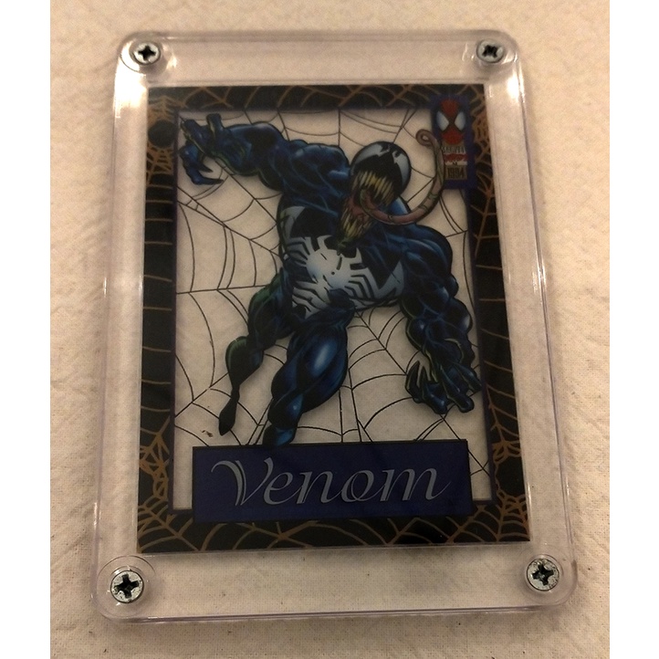 Card Suspended Animation Venon Marvel Spider-man 1994 Original