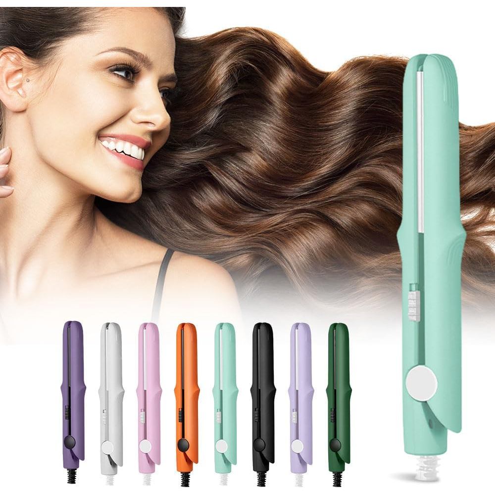 Mini Modelador de Cabelo Dual-Purpose Dualglam, Novo Mini Modelador de Cabelo Dual-Purpose 2025, Varinha Modeladora 2 em