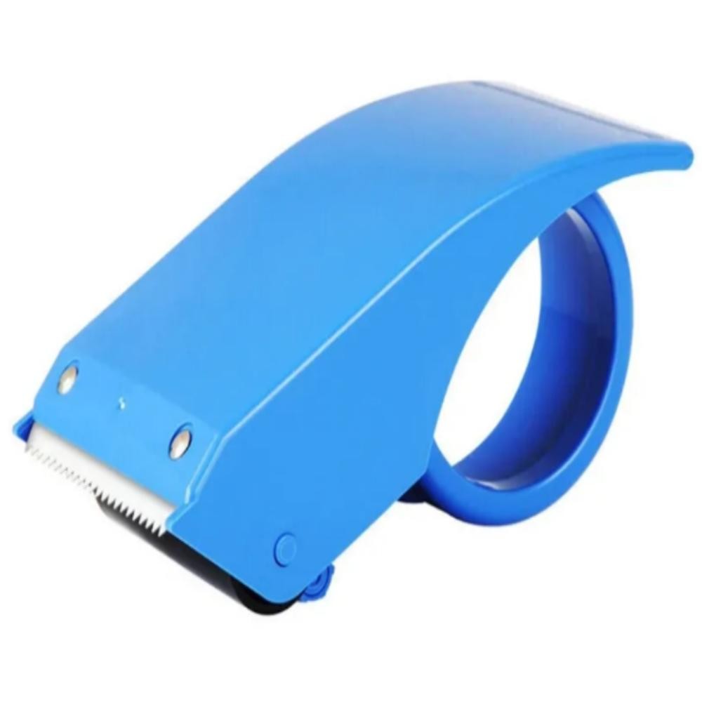 SUPORTE FITA ADESIVA LARGA DISPENSER MANUAL CORTADOR EMBALAGEM