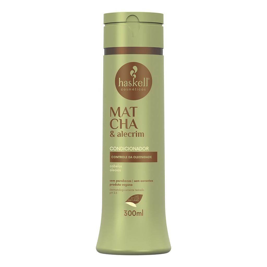 Condicionador para Controle da Oleosidade Matcha e Alecrim Haskell 300ml