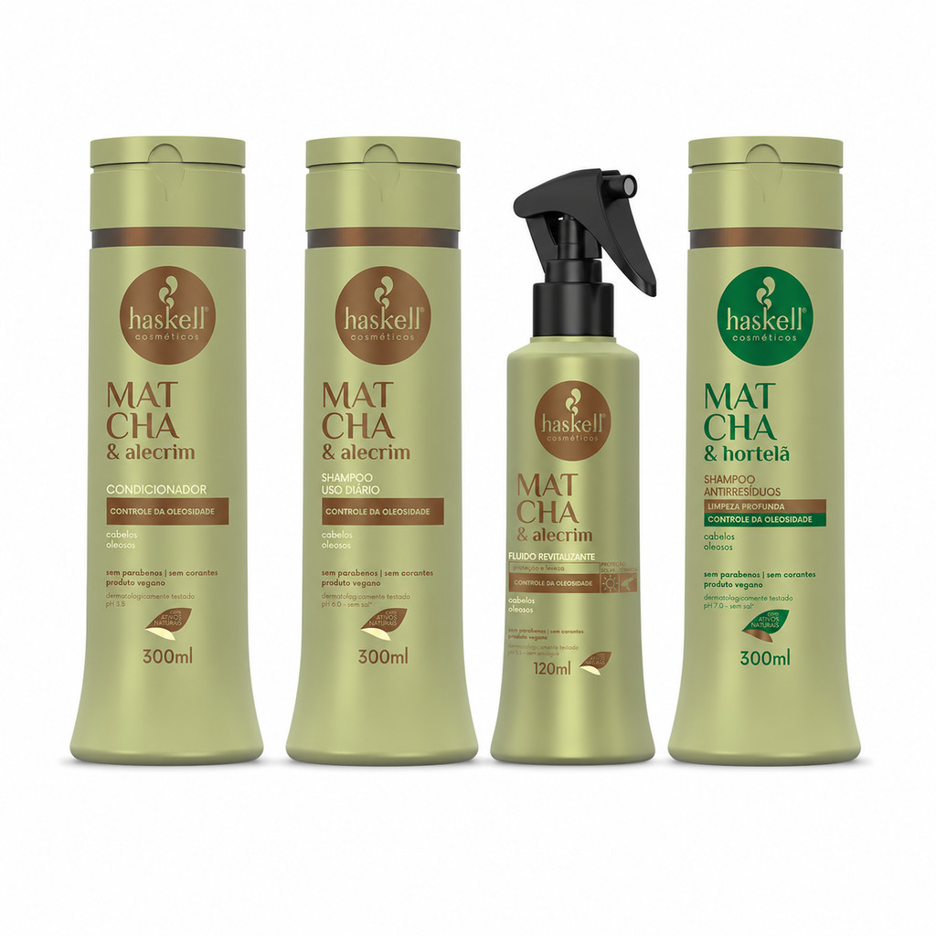 Kit Matcha Completo 300 ml(4 itens)