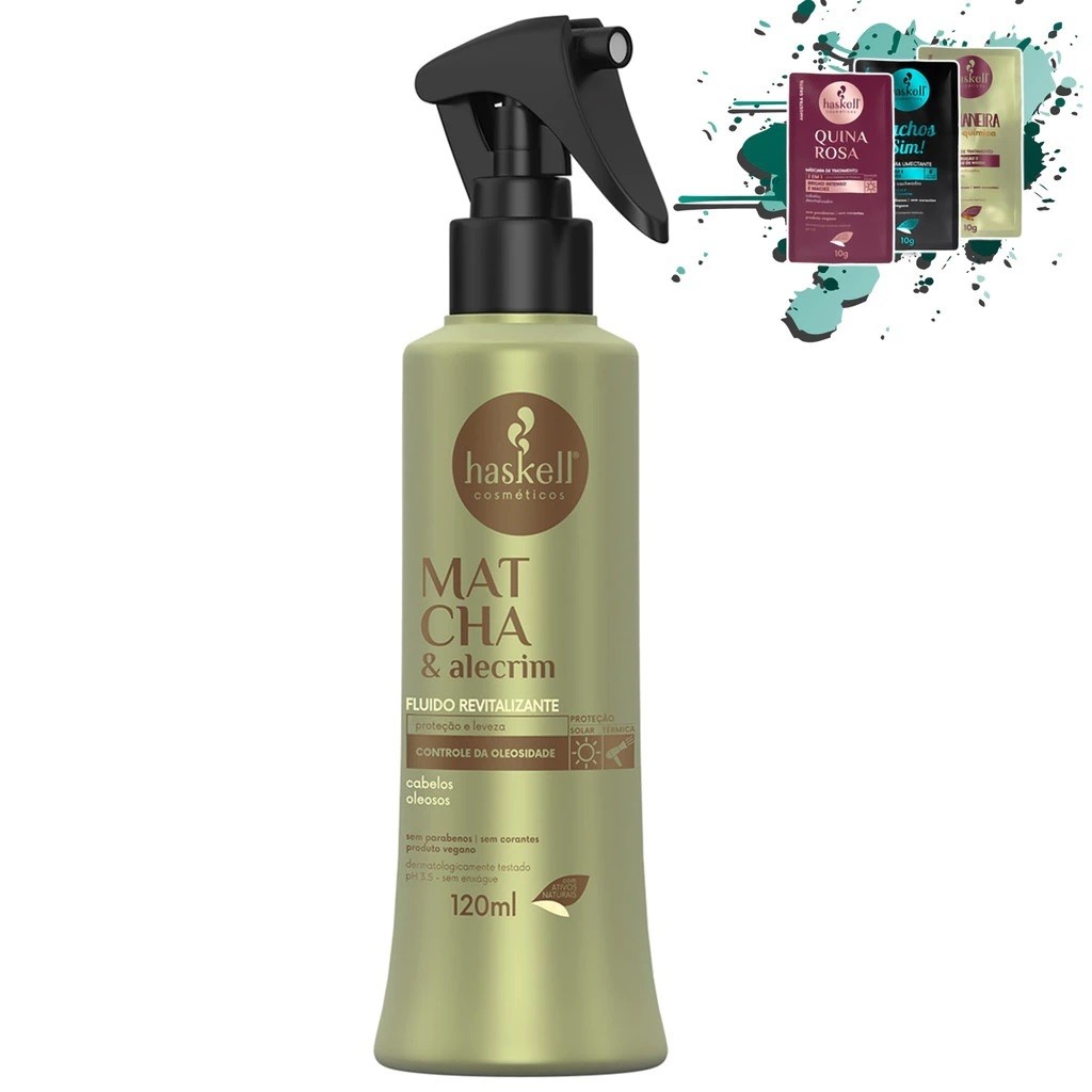 Fluido Matcha e Alecrim 120ml Haskell