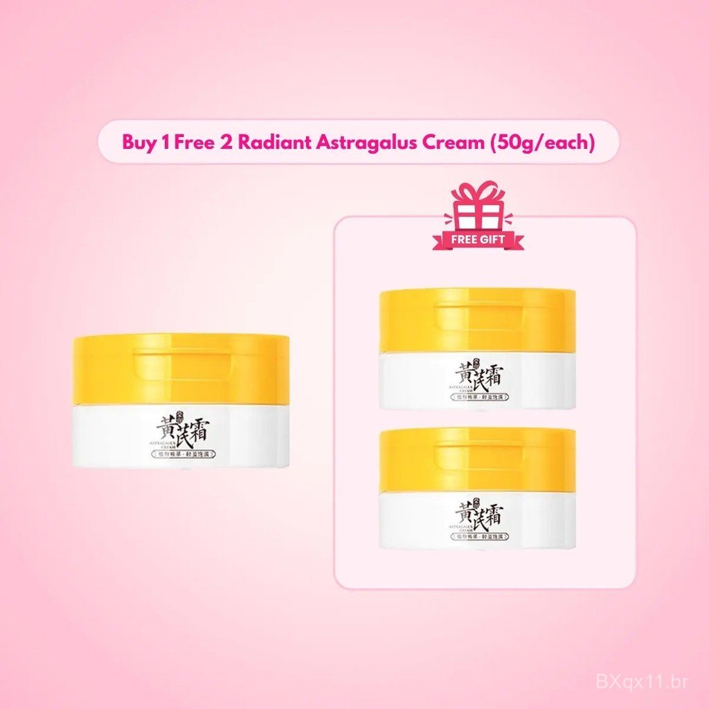 [buy 1 free 2 total get 3] Radiant Astragalus Cream Hydrating Dry Skin Sensitive Skin Brightening Soothing Moisturizer S