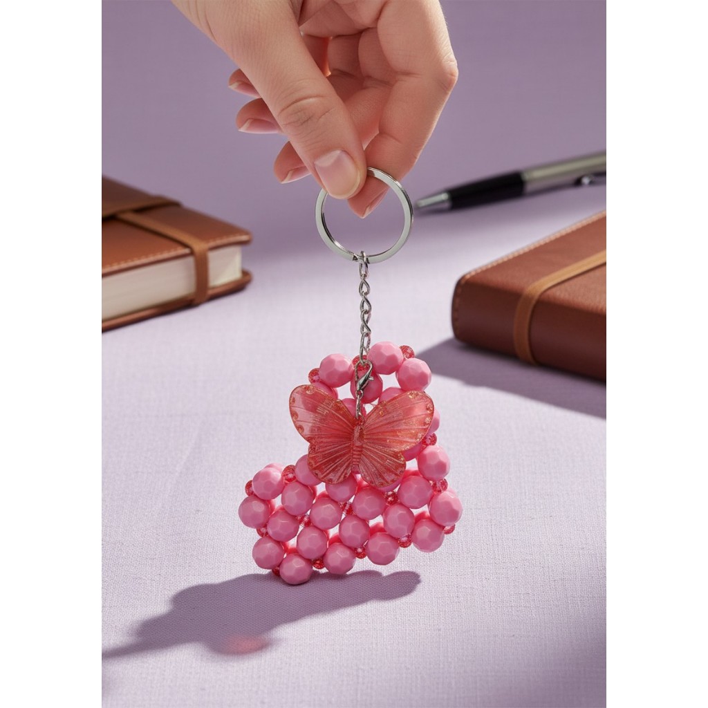 Chaveiro Butterfly Beads - Sourmint Store