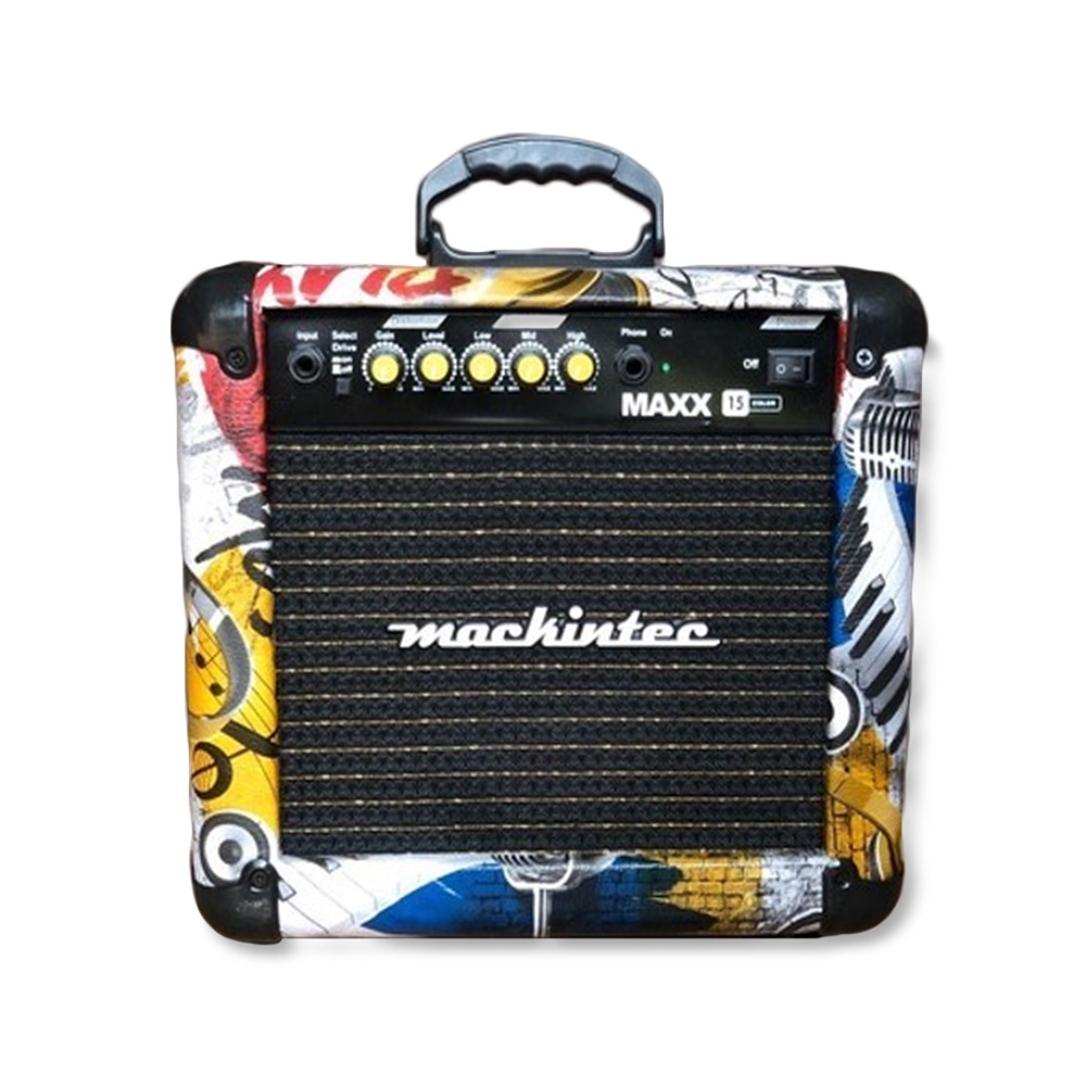 Cubo Para Guitarra Mackintec Max Music 15w Color 6