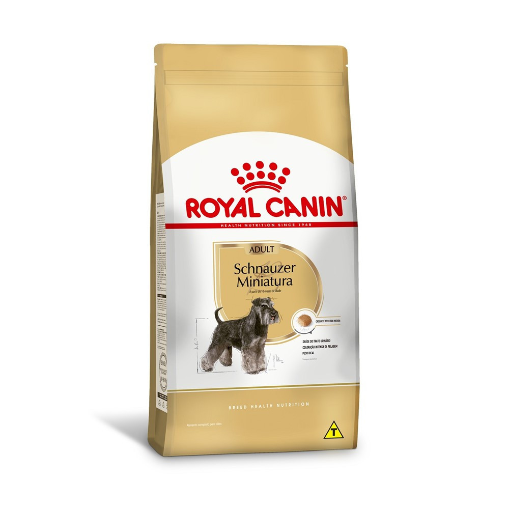 Ração Schnauzer Miniature para Cães Adultos 2,5kg Royal Canin